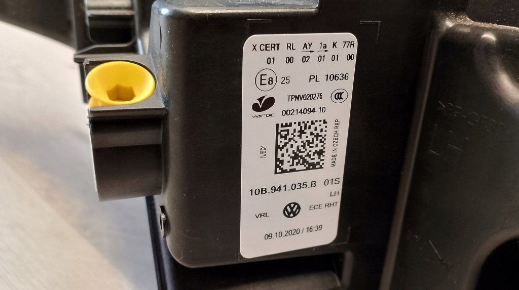 фото №7, Vw id3 id.3 ліва лампа перед передня full led ładna eu