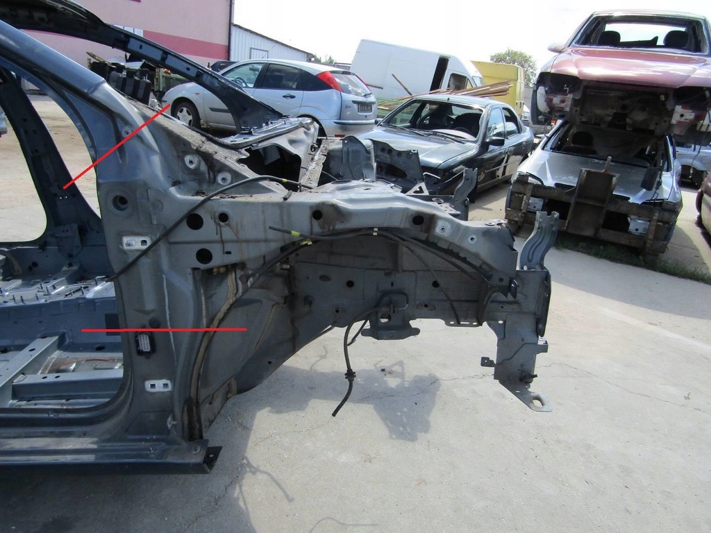 фото №1, Megane iii 15r лонжерон правая четверть перед правый передняя