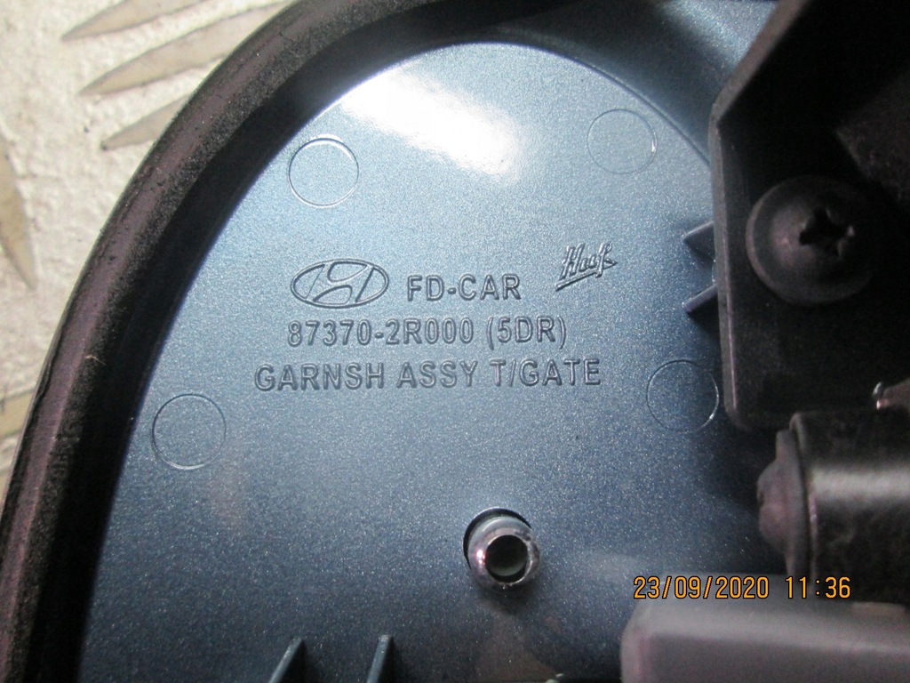 фото №4, Ручка крышки hyundai i30 i 07- hb 9d 87370-2r000