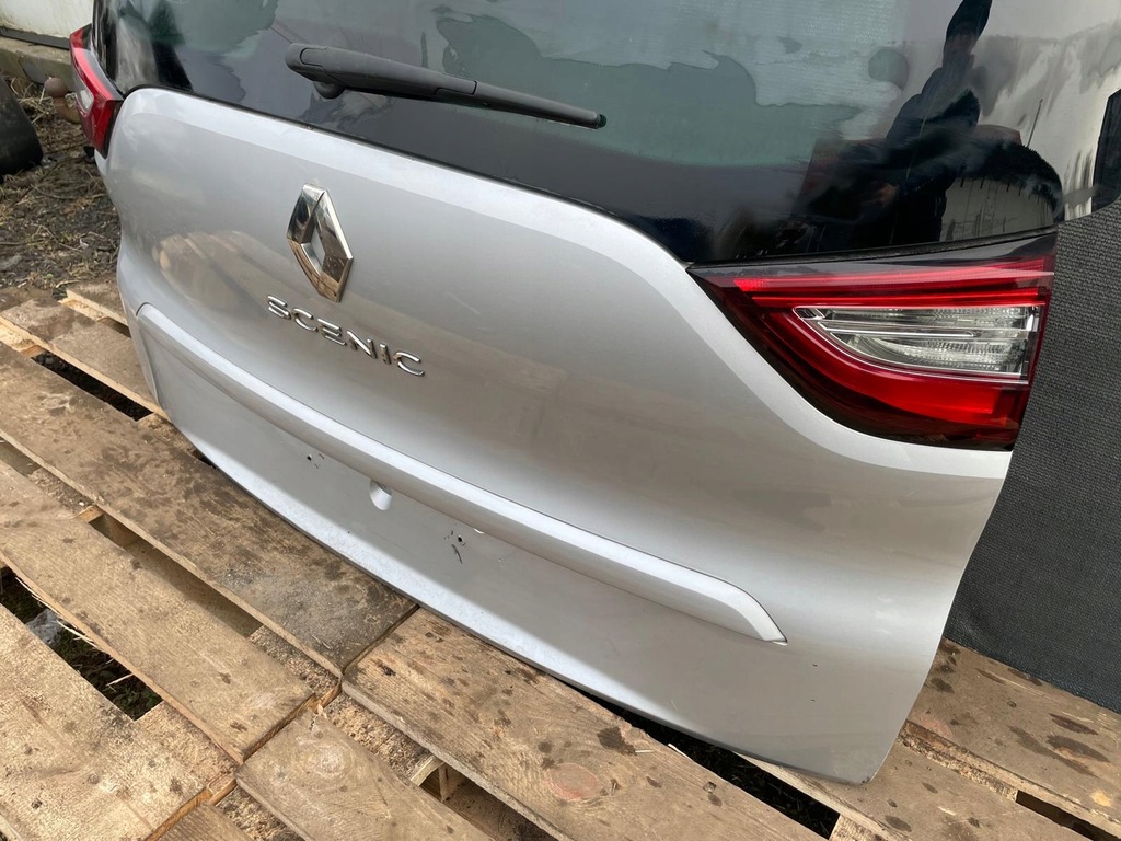 фото №3, Крышка багажника багажника renault grand scenic iv цвет ted69 pń