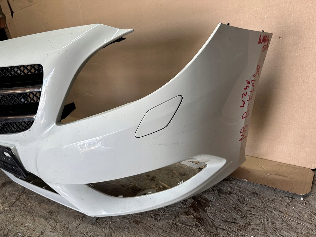 фото №6, Бампер передний перед mercedes b klasa w246 решётка радиатора