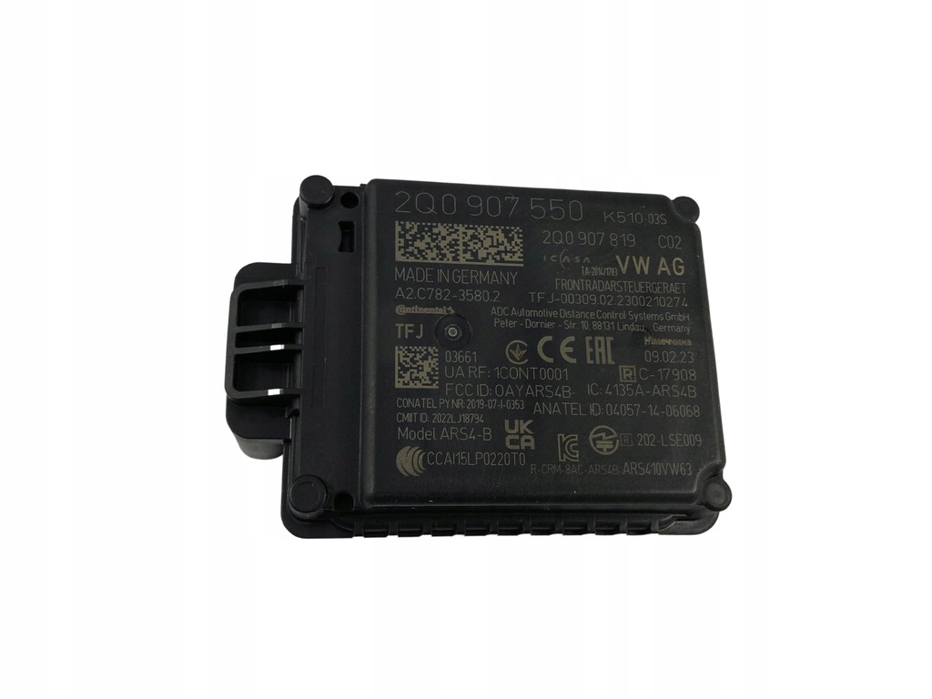 фото №1, Vw skoda audi радар датчик acc distronic 2q0907550