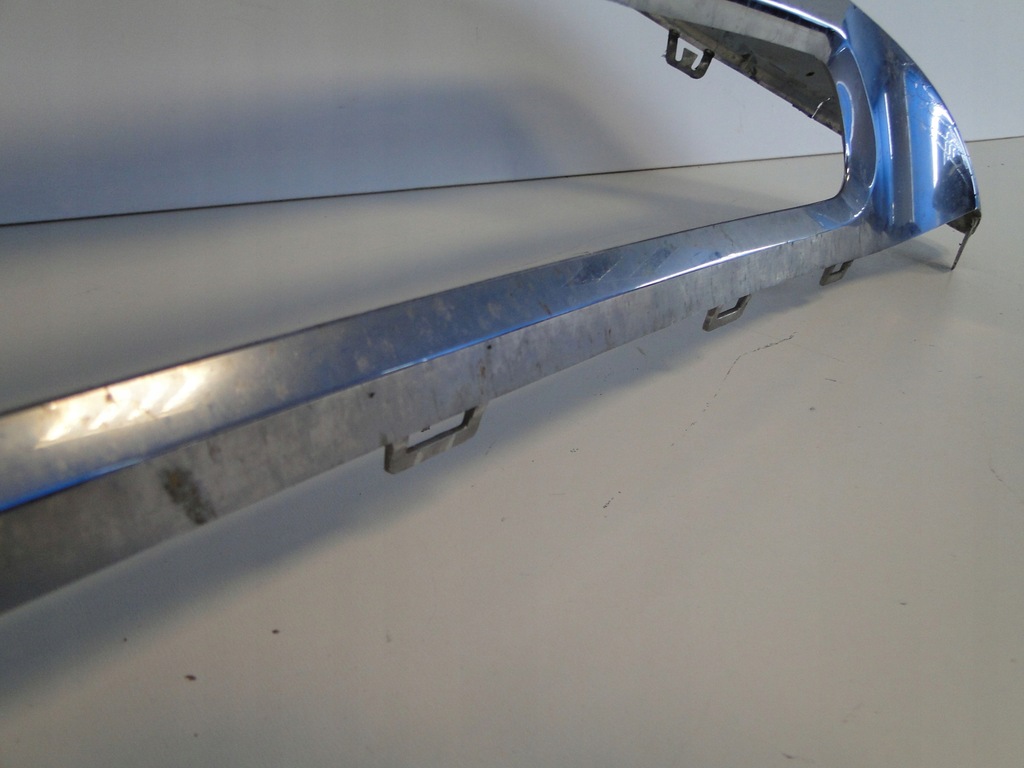 фото №11, Mercedes gls 166 x166 хром лист спойлер накладка бампера передний