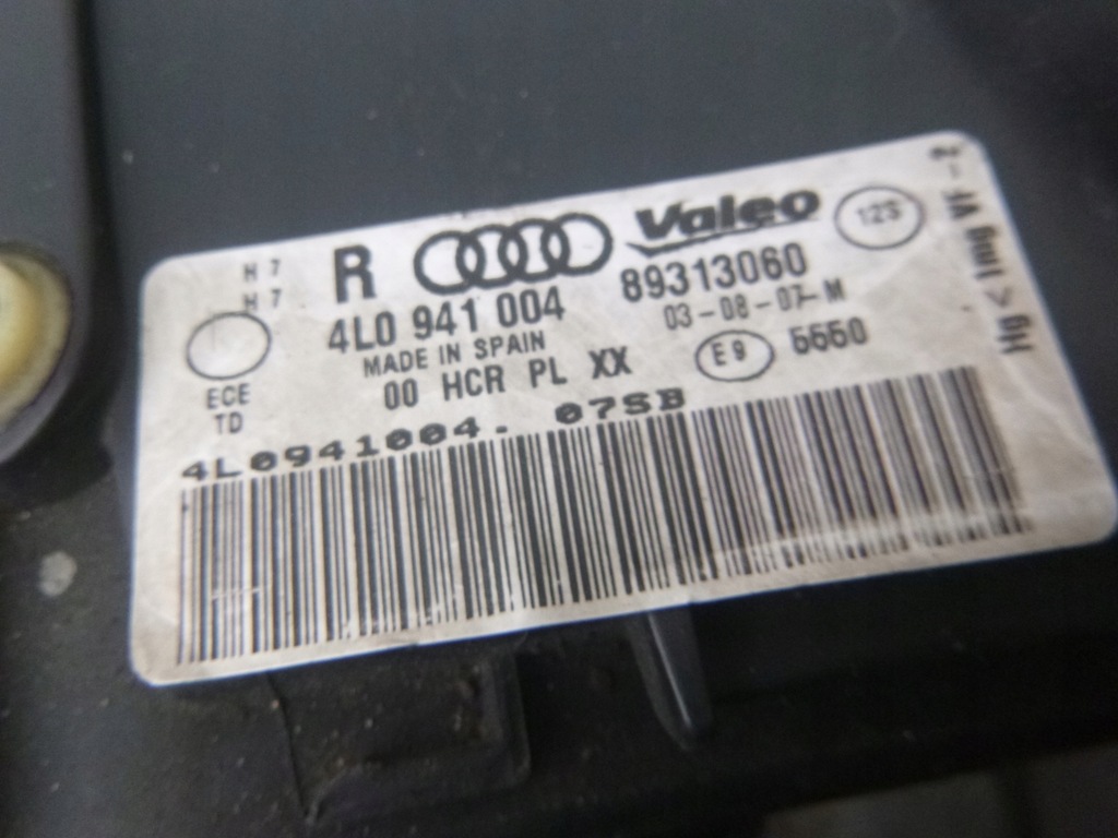 фото №8, Лампа правый перед audi q7 4l