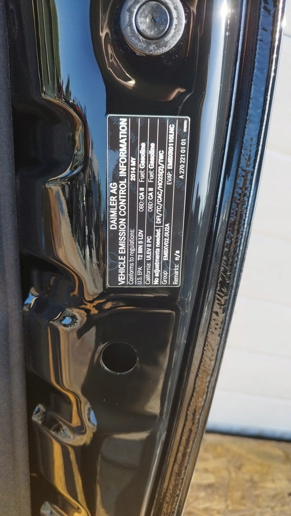 фото №13, Mercedes cla w117 kompletny перед капот pas радиатор лампы бампер 191