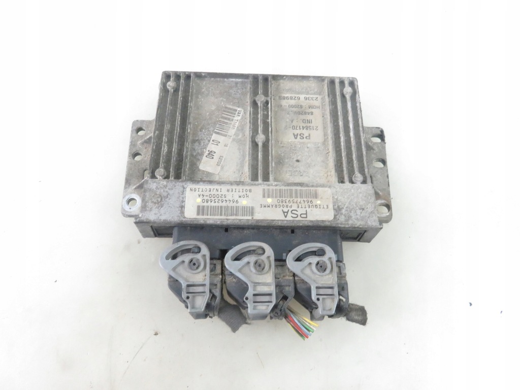 фото №5, Блок управления peugeot 206 1.4 9647759380 9644625680