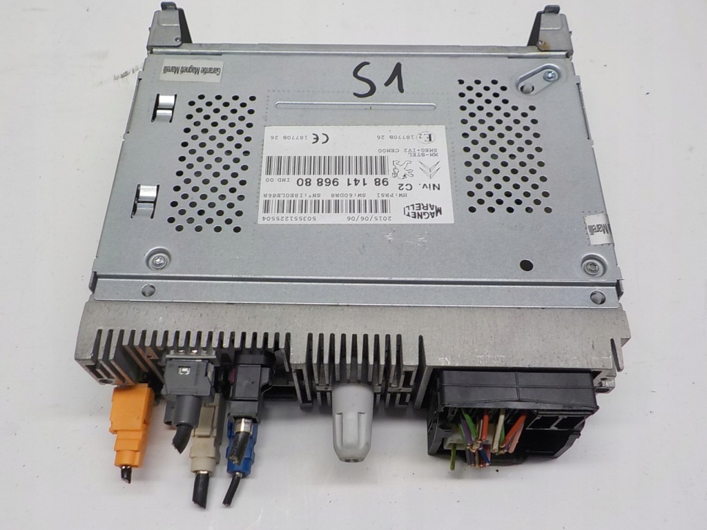 фото №4, Citroen ds3 радіо 9814196880 smeg