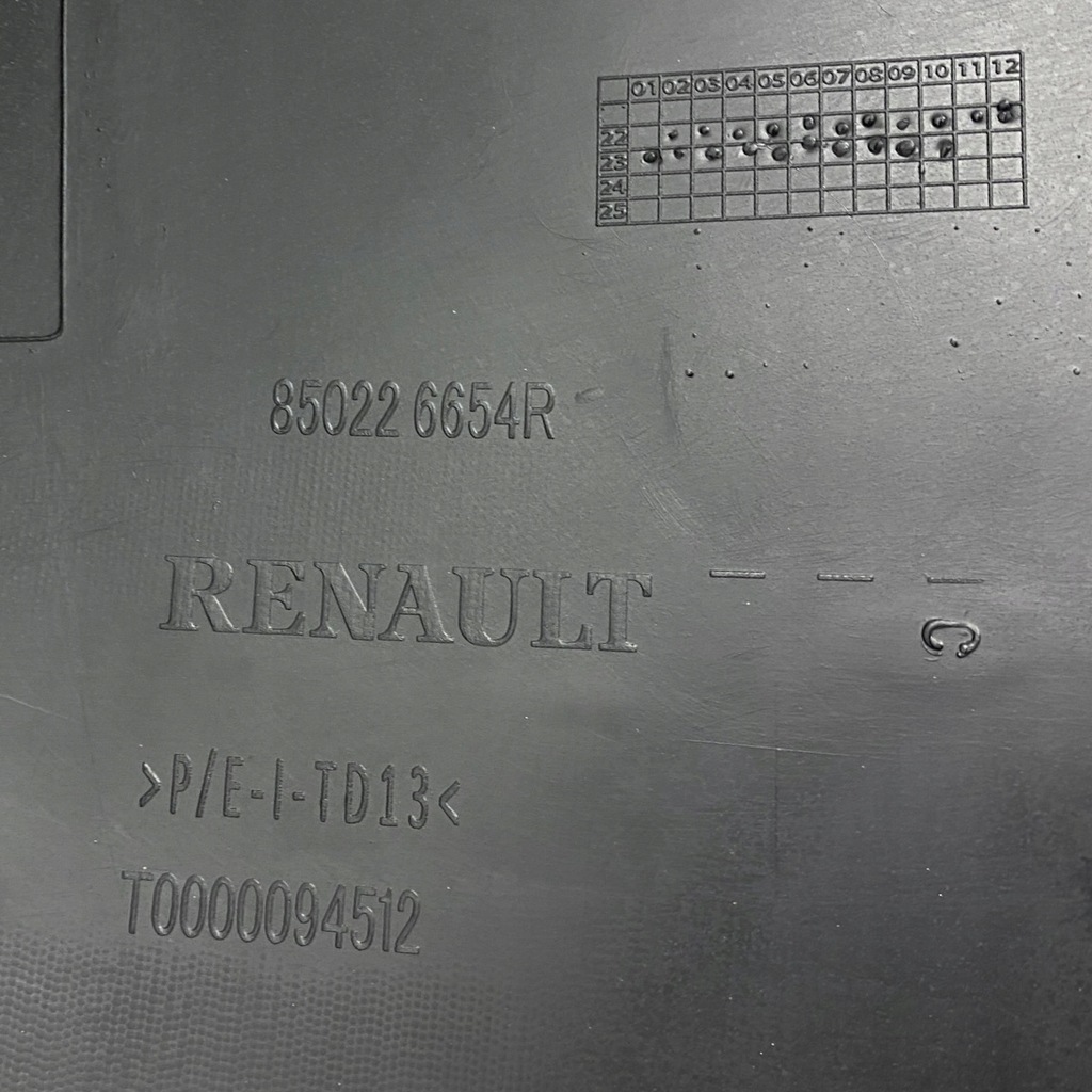 фото №12, Новый оригинальный номер бампер задняя 4 pdc dacia dokker 850226654r