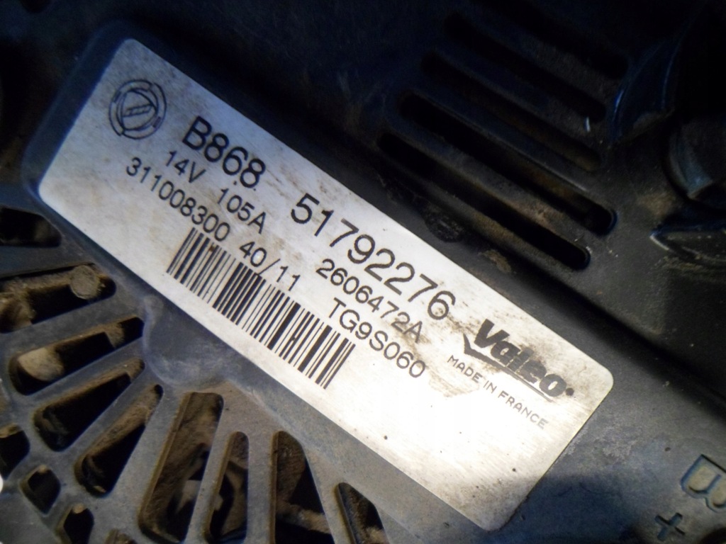 фото №5, Opel astra j 1.3cdti a13dte генератор 51792276