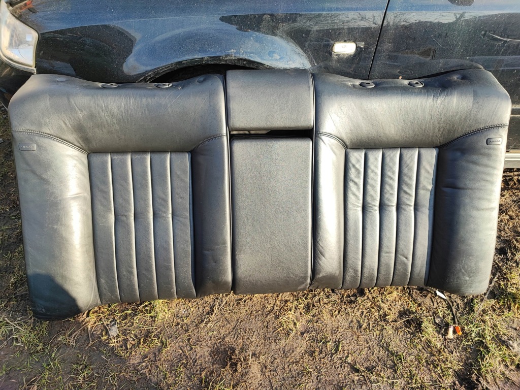 фото №1, Спинка заднее сиденье задняя кожа czarna audi a8 d2