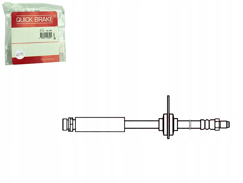 фото №1, Шланг тормозной гибкий задняя l/p ford c-max ii focus iii grand