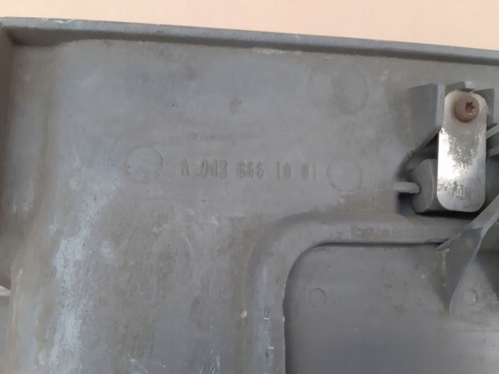 фото №6, Mercedes actros mp2 mp3 підніжка нижній лівий оригінал a9436661001