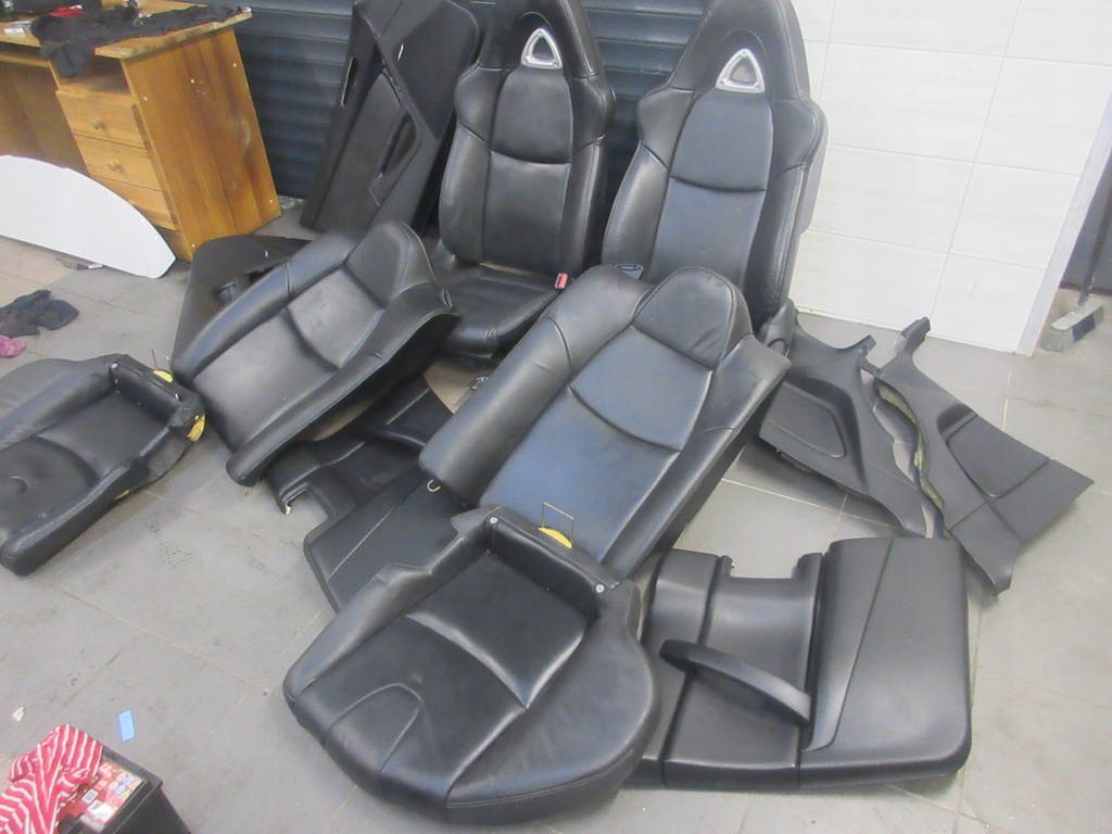 фото №2, Сидіння перед заднє сидіння обшивки шкіра mazda rx-8 rx8 uk