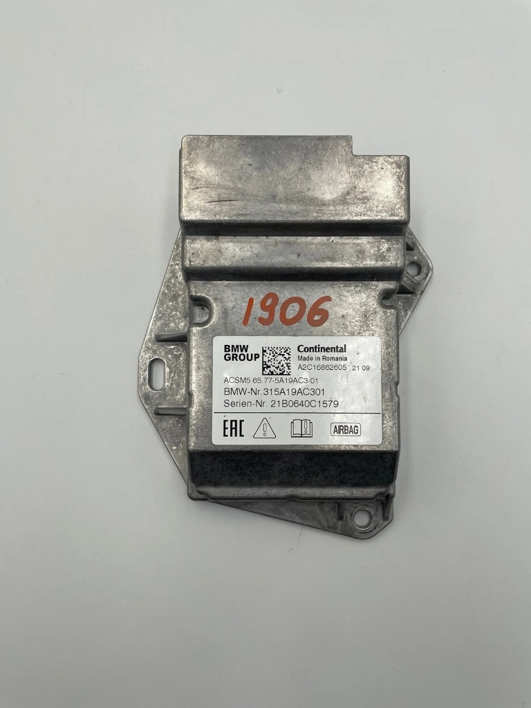 фото №1, Bmw 1 f40 5a19ac3 блок управления подушка безопасности