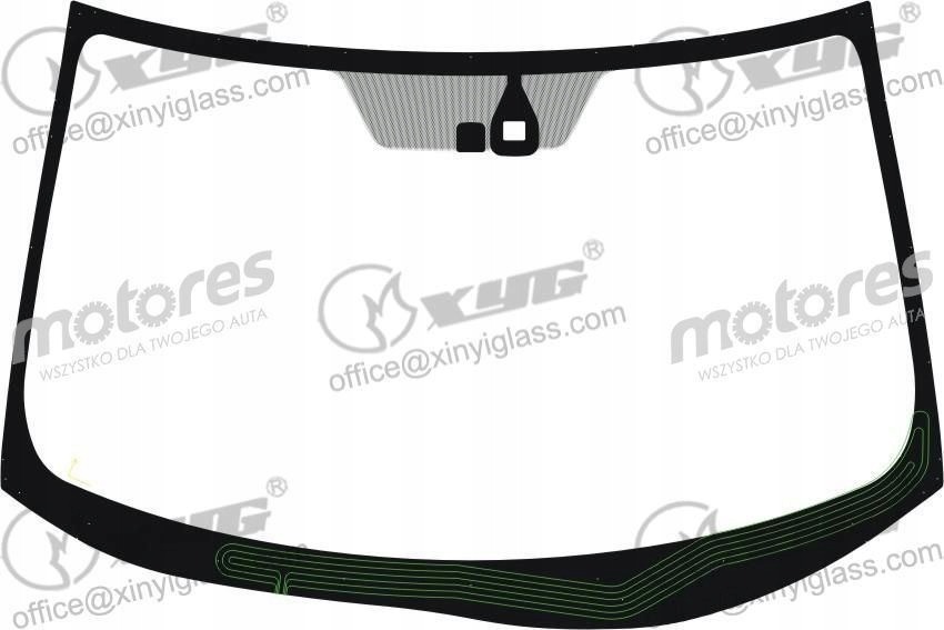 фото №1, Стекло лобовое mitsubishi outlander ii 2007-2012 подогрев+ датчик