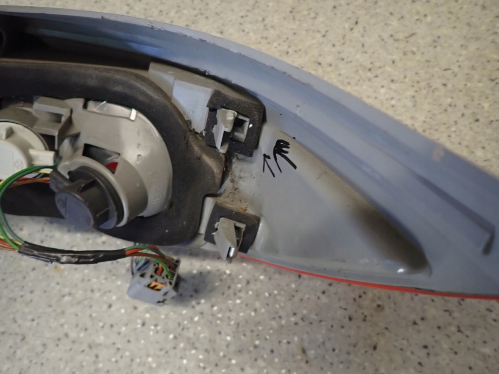 фото №7, Mitsubishi colt cc kabriolet лампа задняя левая