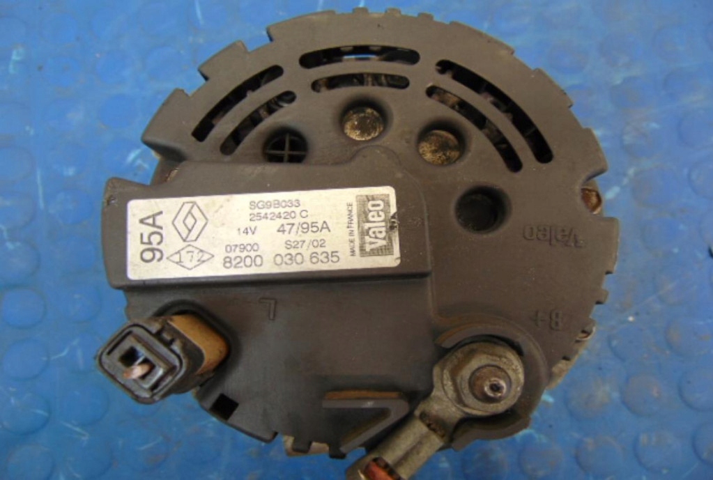 фото №5, Fiat scudo ii генератор 2.0hdi 9646321780