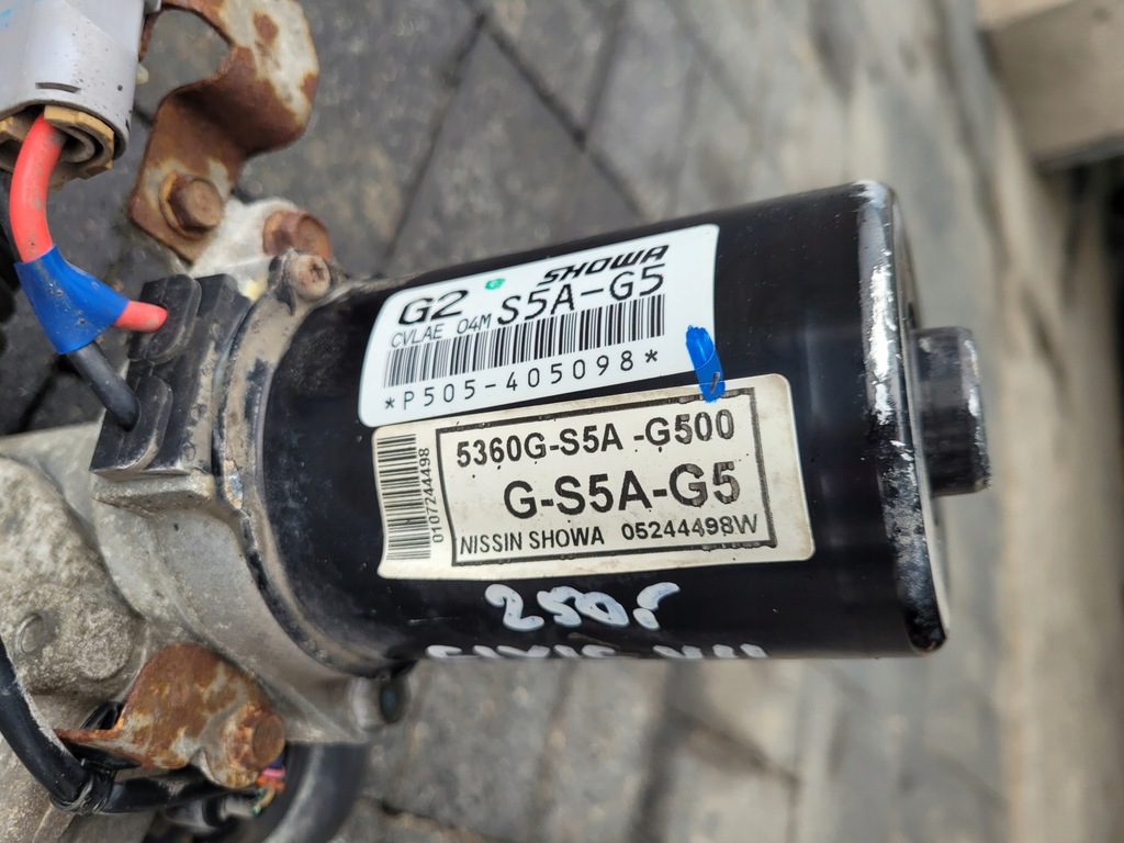 фото №4, Honda civic vii 04-05 lift 5d 1.4 трансмиссия рулевая рейка europa