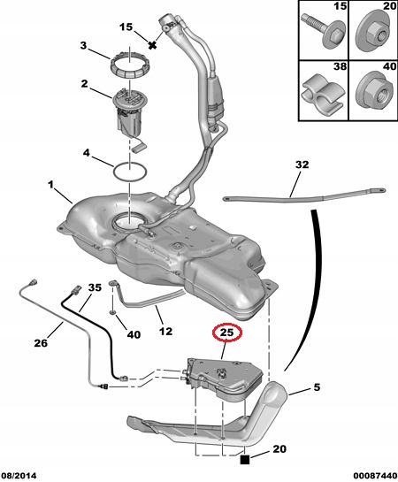 фото №13, Бак рідина fap peugeot 5008 partner 1.6 hdi
