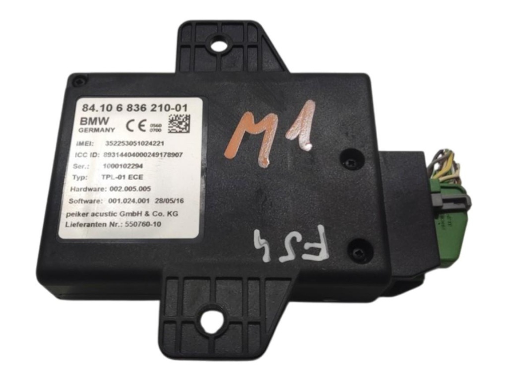 фото №1, Модуль блок управления telematic mini clubman f54 2015-2019 6836210