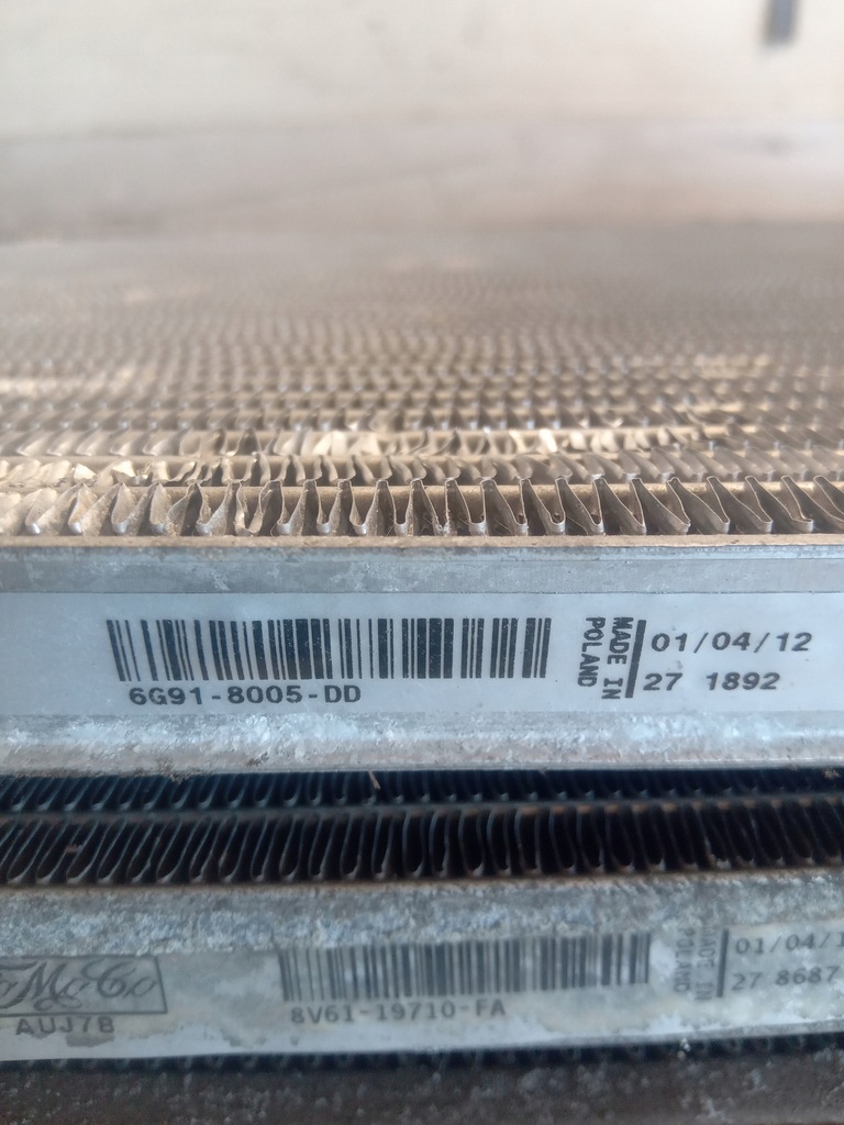 фото №16, Ford focus mk3 радиатор радиатор 1.6 ecoboost