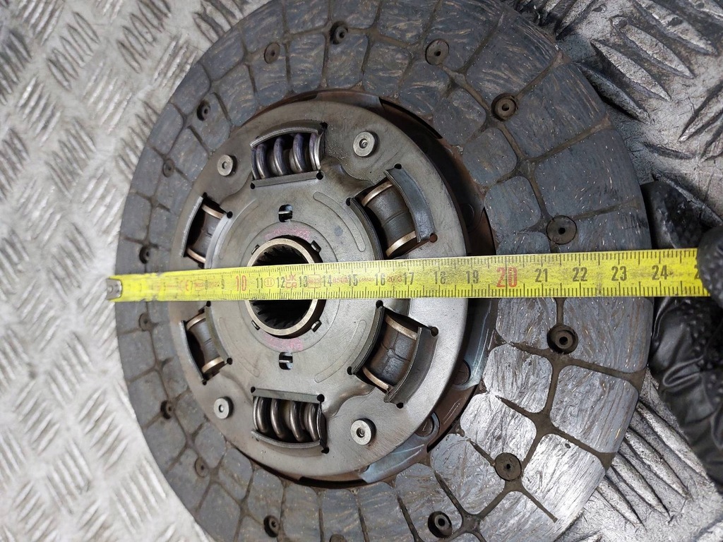 фото №9, Сцепление диск прижим подшипник колесо маховик corolla verso i 2.0 d4d