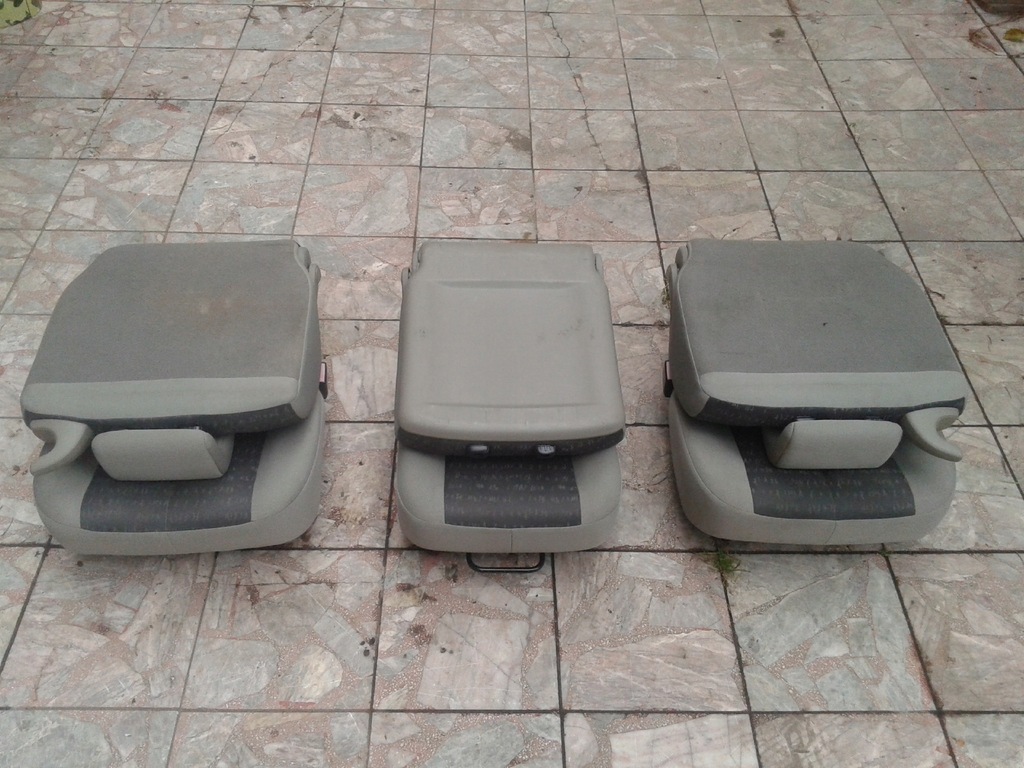 фото №15, Сиденье перед левый + правый + сиденья задняя задние renault scenic ii 2 03-09