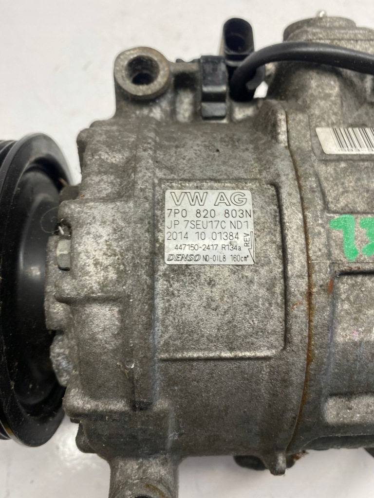 Audi q7 4l0 3.0 tdi компрессор кондиционера 7p0820803n Оригинал