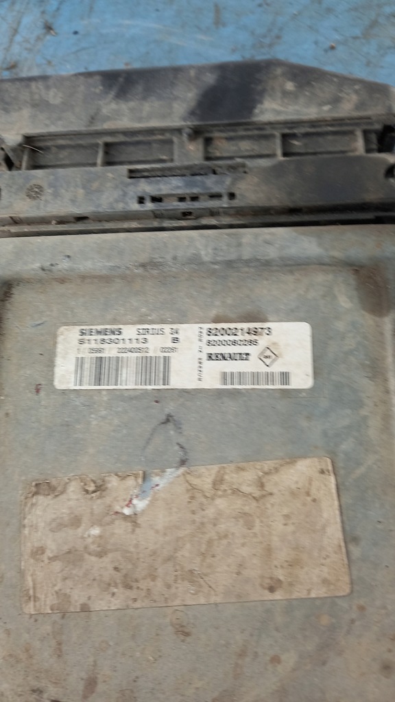 фото №2, Бортовий комп'ютер двигуна renault megane scenic 02r 1.6b