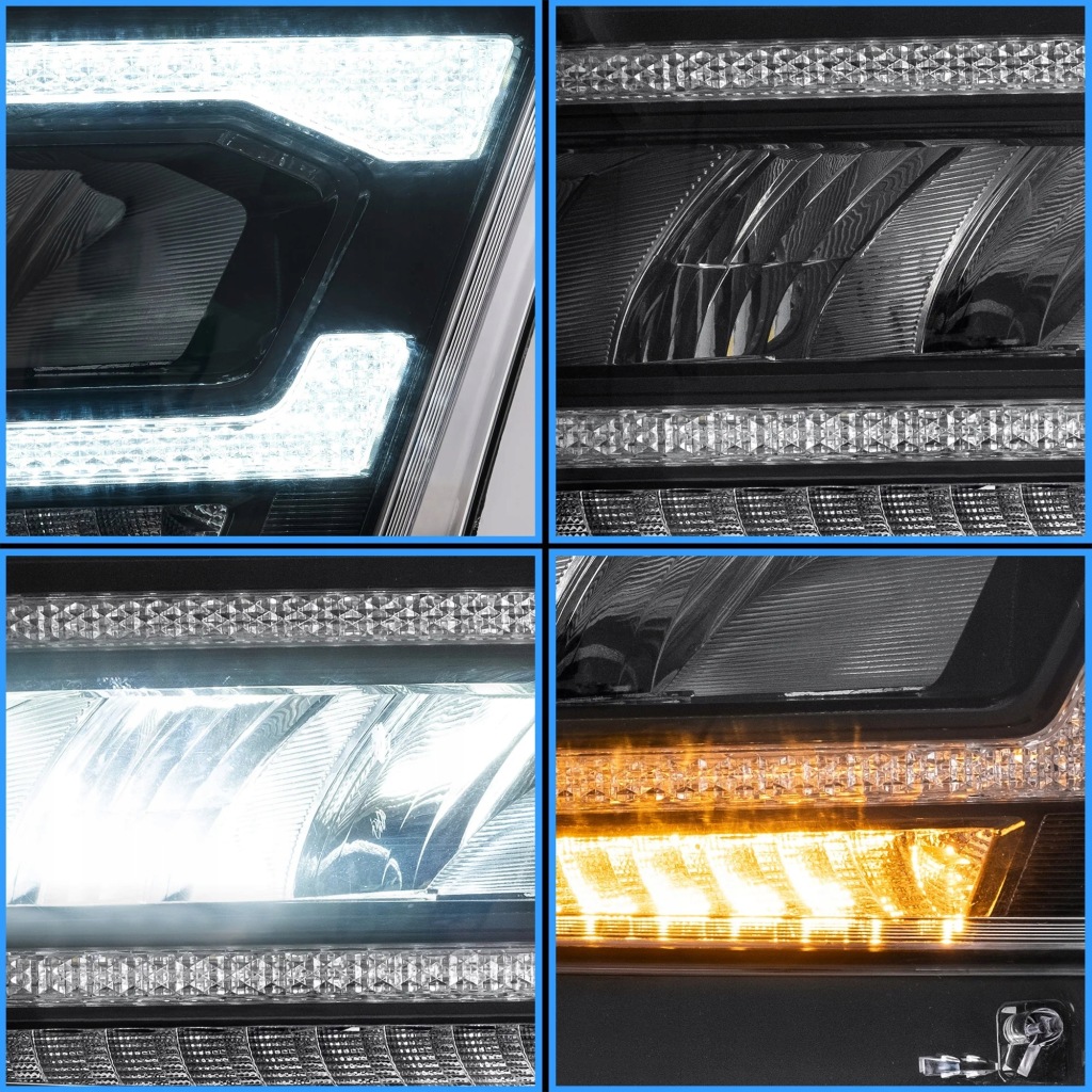 Купить Фары фонари l+r vland full led тюнинг янтарный dodge ram v 5 1500 2019-24