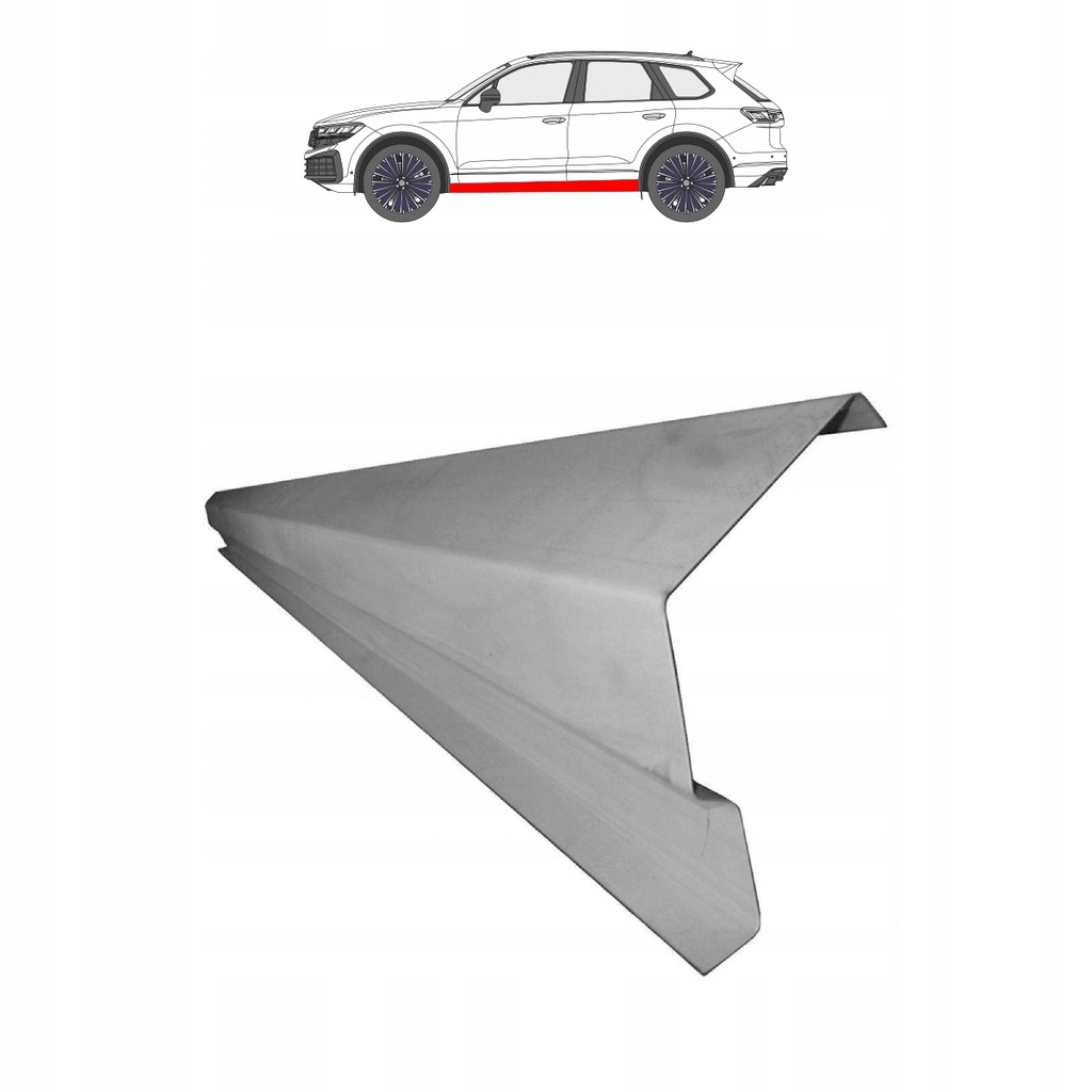 фото №1, Ремкомплект порог toyota camry 01-06 l