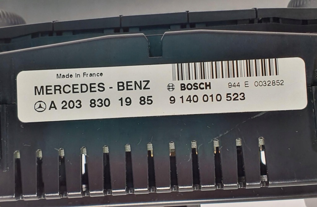 фото №7, Панель обдув кондиционера mercedes w209 a2038301985