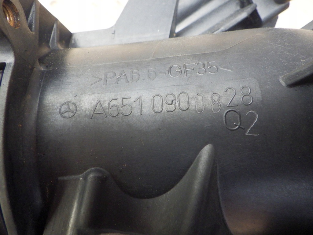 фото №4, Mercedes w246 труба коліно колектор a6510900828