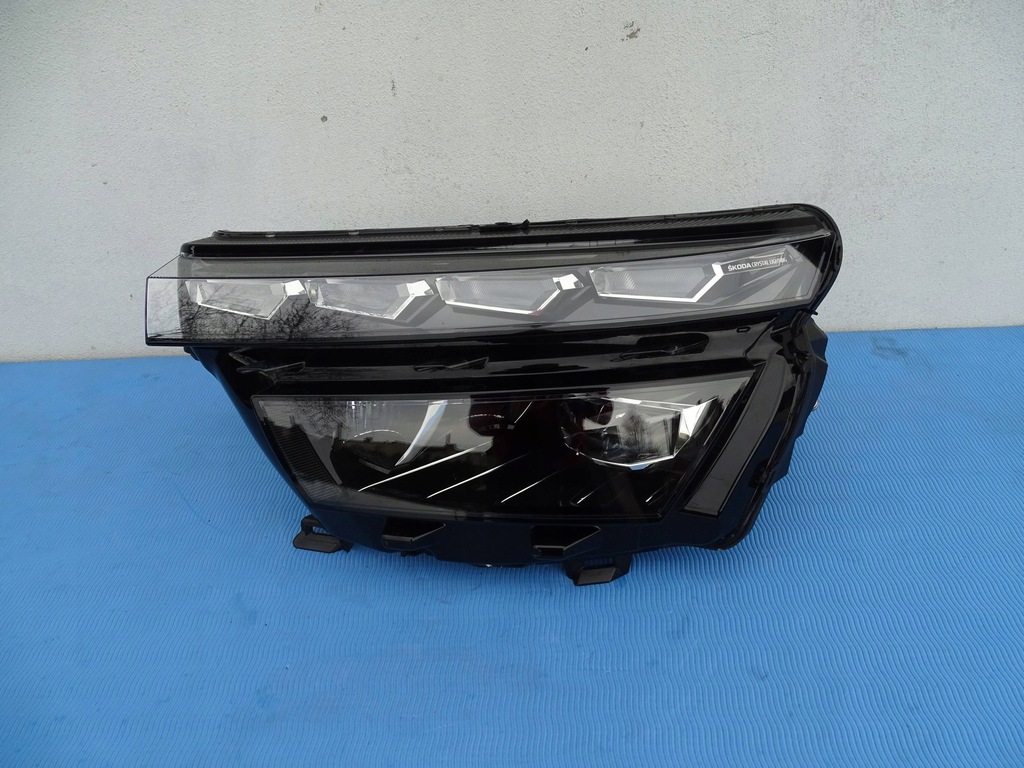 фото №8, Лампа full led skoda kamiq ліва str. 658941015b