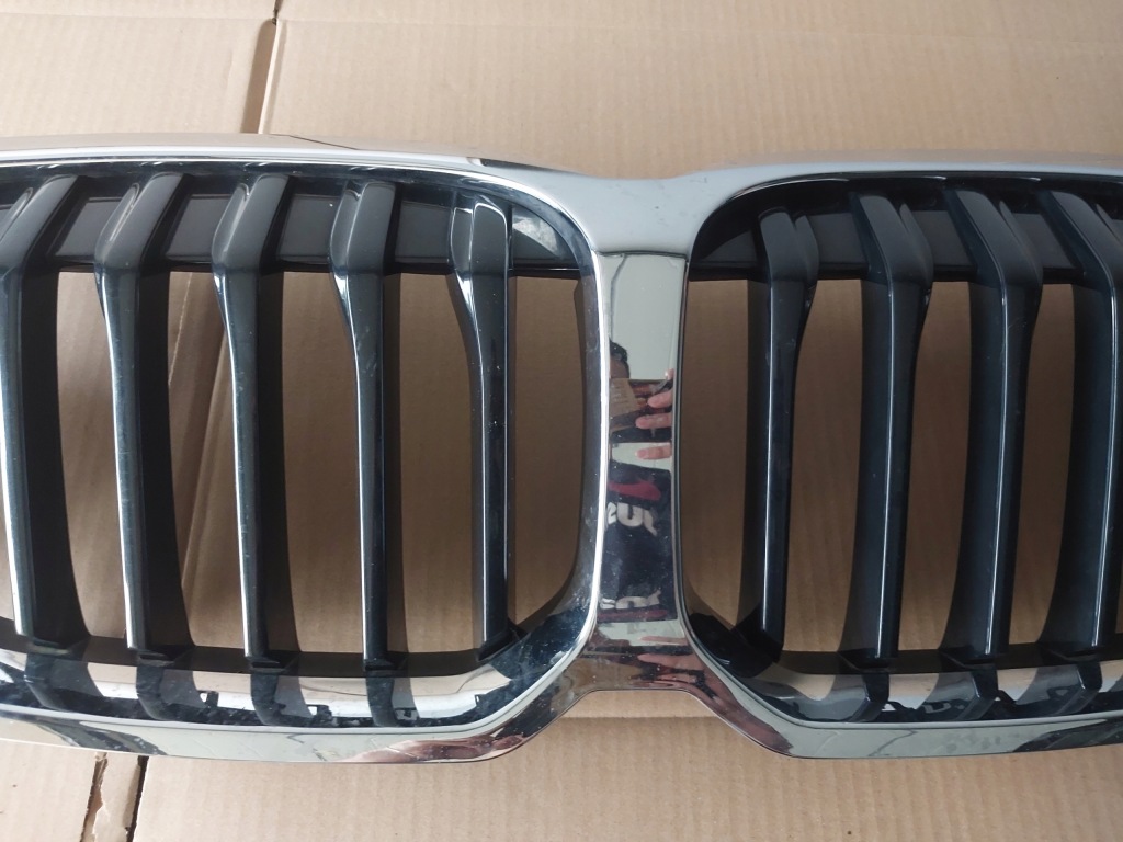 фото №4, Решётка радиатора решётка радиатора bmw 1 f40 оригинал super состояние