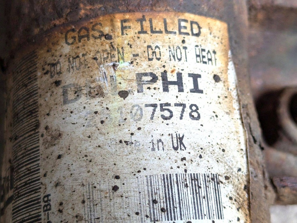 фото №5, Амортизатор пневматический перед правая сторона land rover range rover