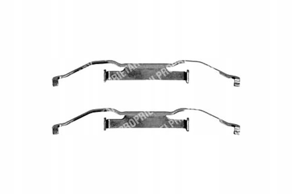 фото №2, Набор монтажный тормозных колодок alfa romeo 159 brera spid