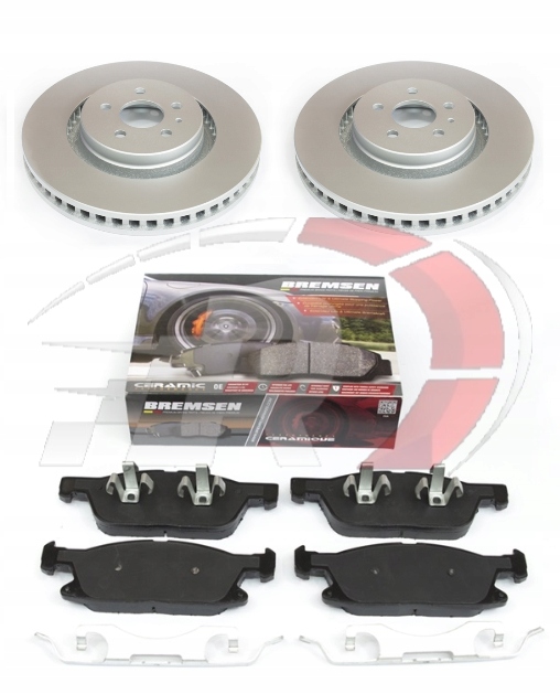 фото №1, Lincoln nautilus fwd 2019-2020 тормозные диски + тормозные колодки тормозные перед