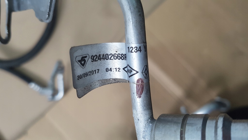 фото №4, Трубки кондиціонера 1.2 tce scenic iv