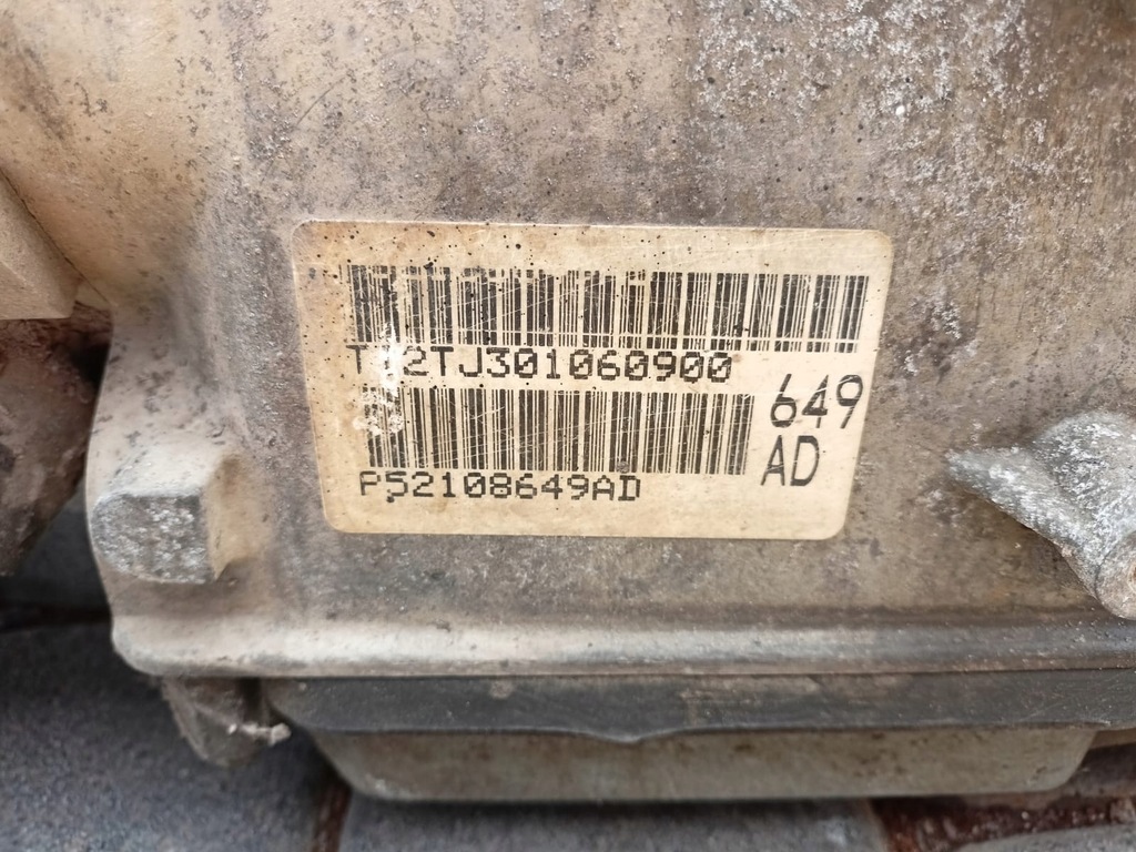 фото №9, Коробка передач передач jeep wrangler jk 11-17 2.8 crd дизель 52108649ad