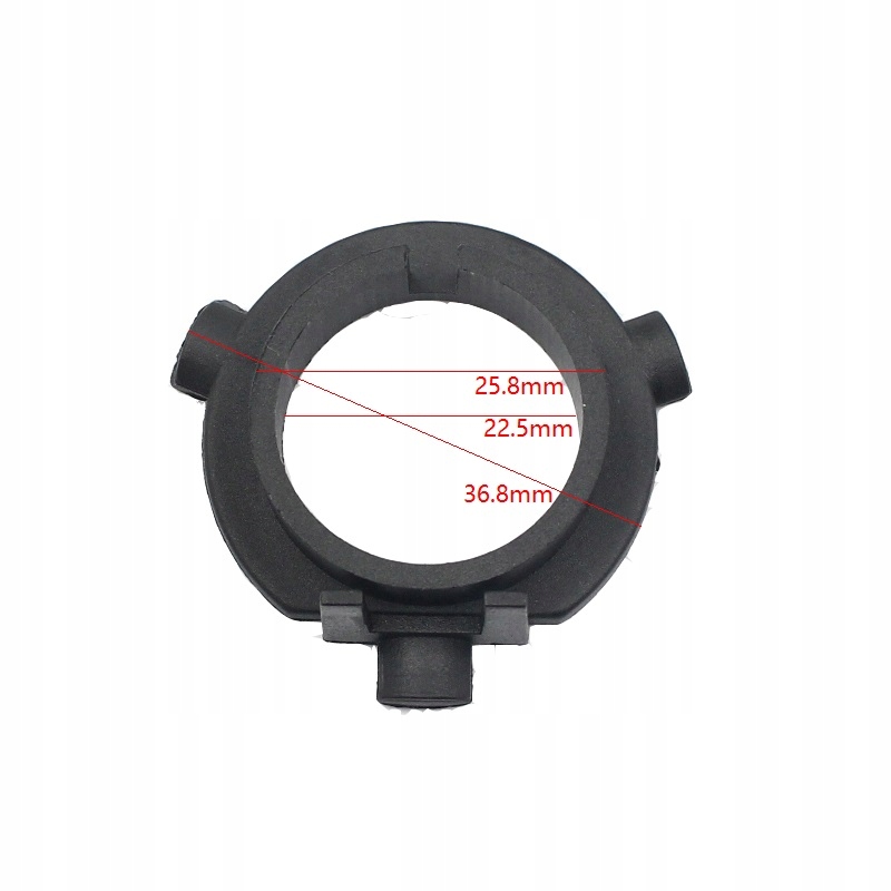 фото №2, Чёрный стиль адаптер h7 led do hyundai veloster kia