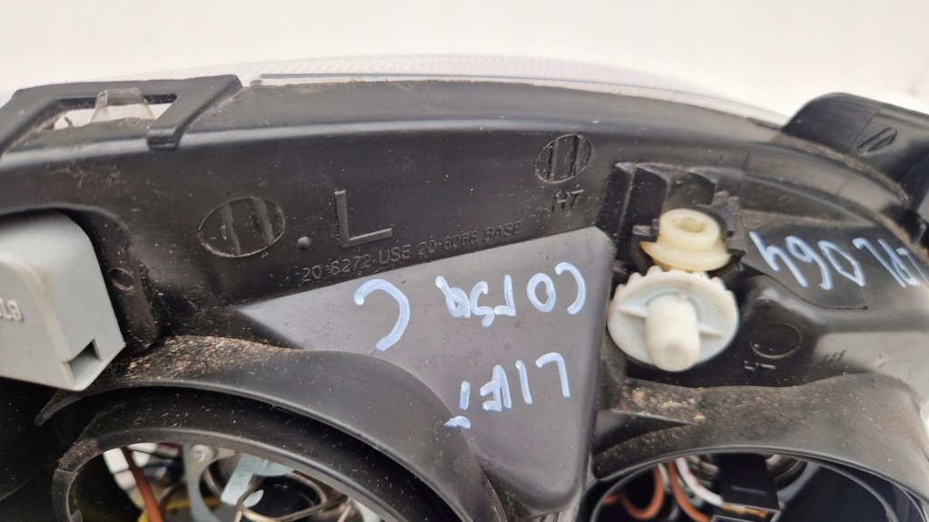 фото №4, Opel corsa c lift лампа перед передня ліва europa