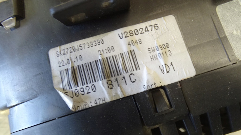 фото №6, Лічильник skoda fabia ii 1.9tdi