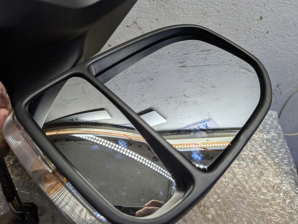 фото №11, Ford transit custom mk2 ii 2023- зеркало наружное правое 10 pin europa