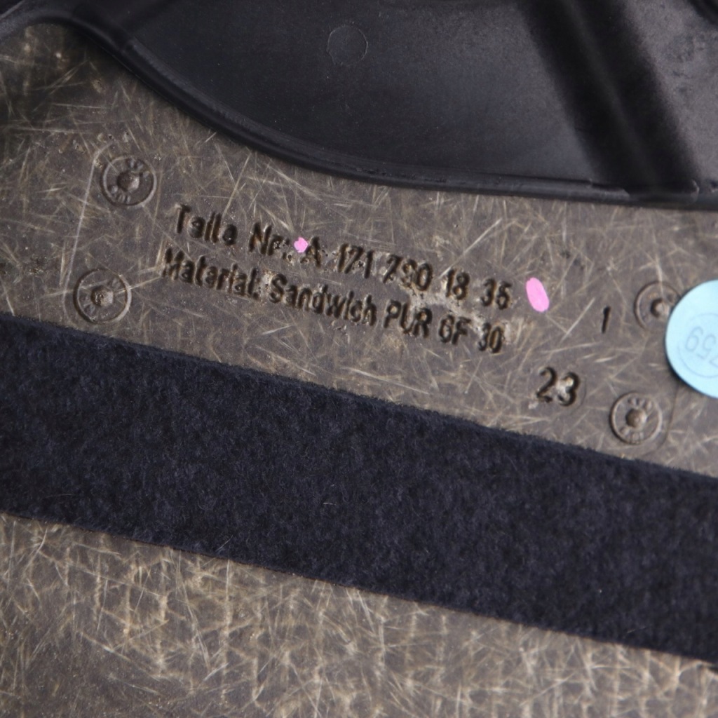 фото №12, Mercedes slk r171 полиця захист багажника задня задня