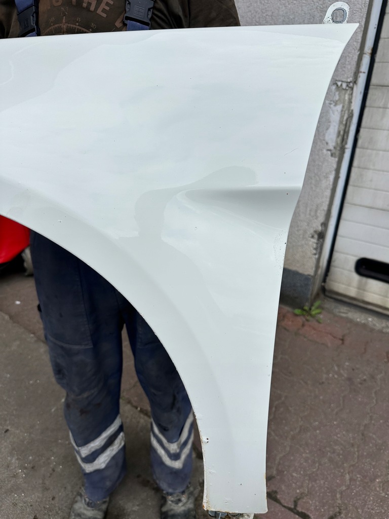 фото №7, Mercedes b klasa w245 крила перед передній лівий білий лак 650