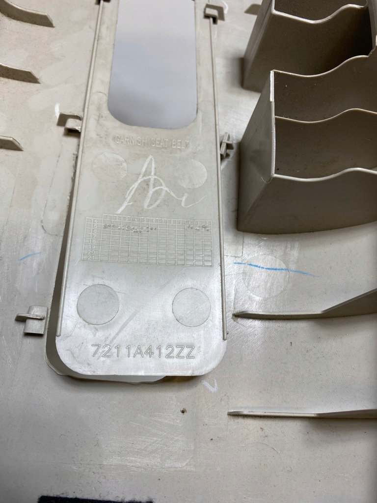 фото №7, Mitsubishi l200 v fiat fullback обивка дверь левый задняя 15- 7222b217zz