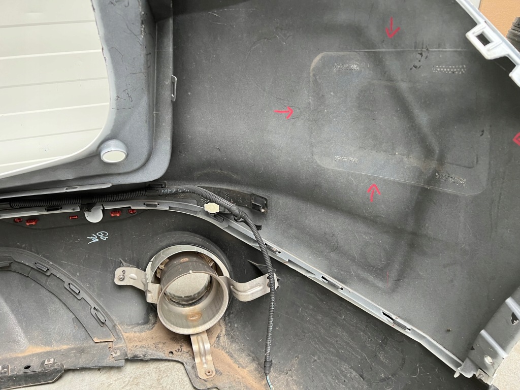 Бампер задний alfa romeo stelvio pdc Оригинал