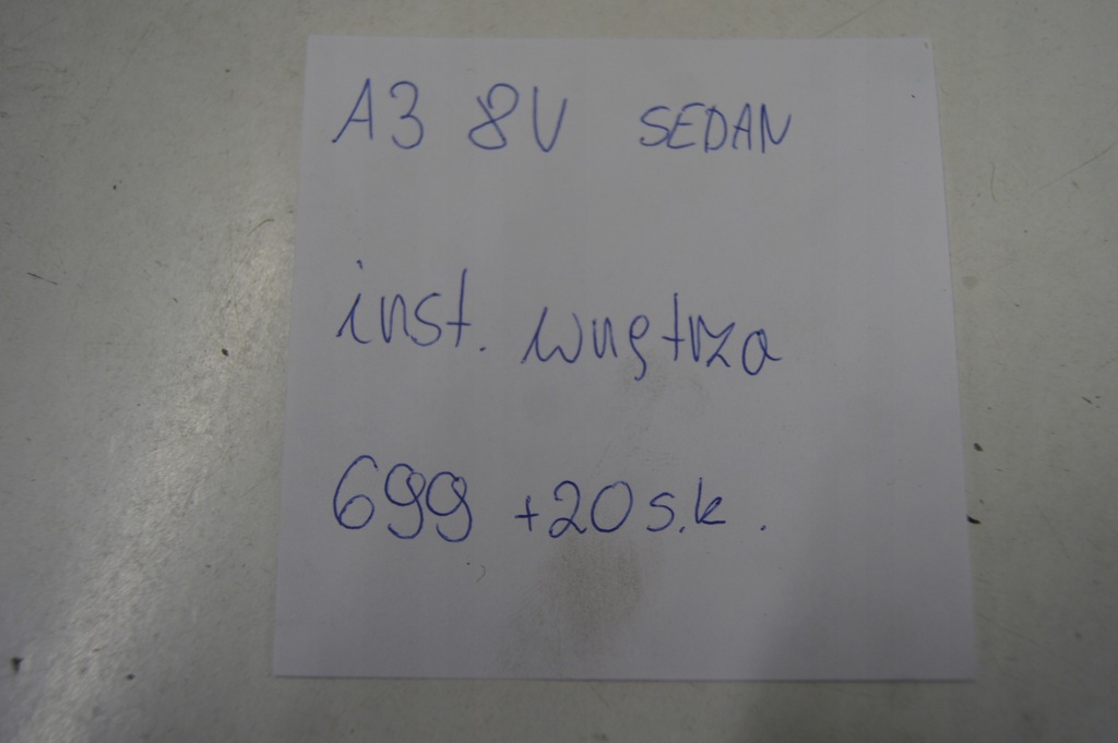 фото №7, A3 8v sedan 1.5 tsi электропроводка салона