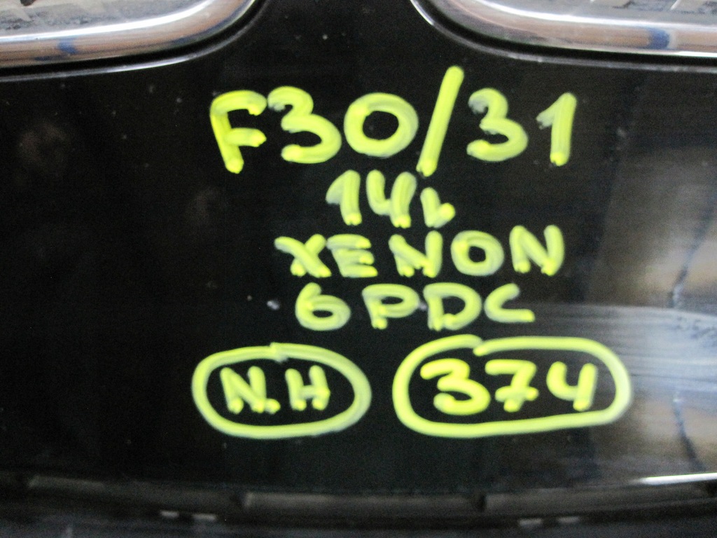 фото №10, Бампер bmw 3 f30 f31 ксенон 6 pdc перед передний